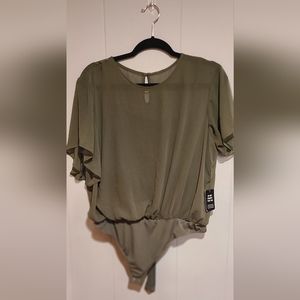 Express flowy blouse body suit